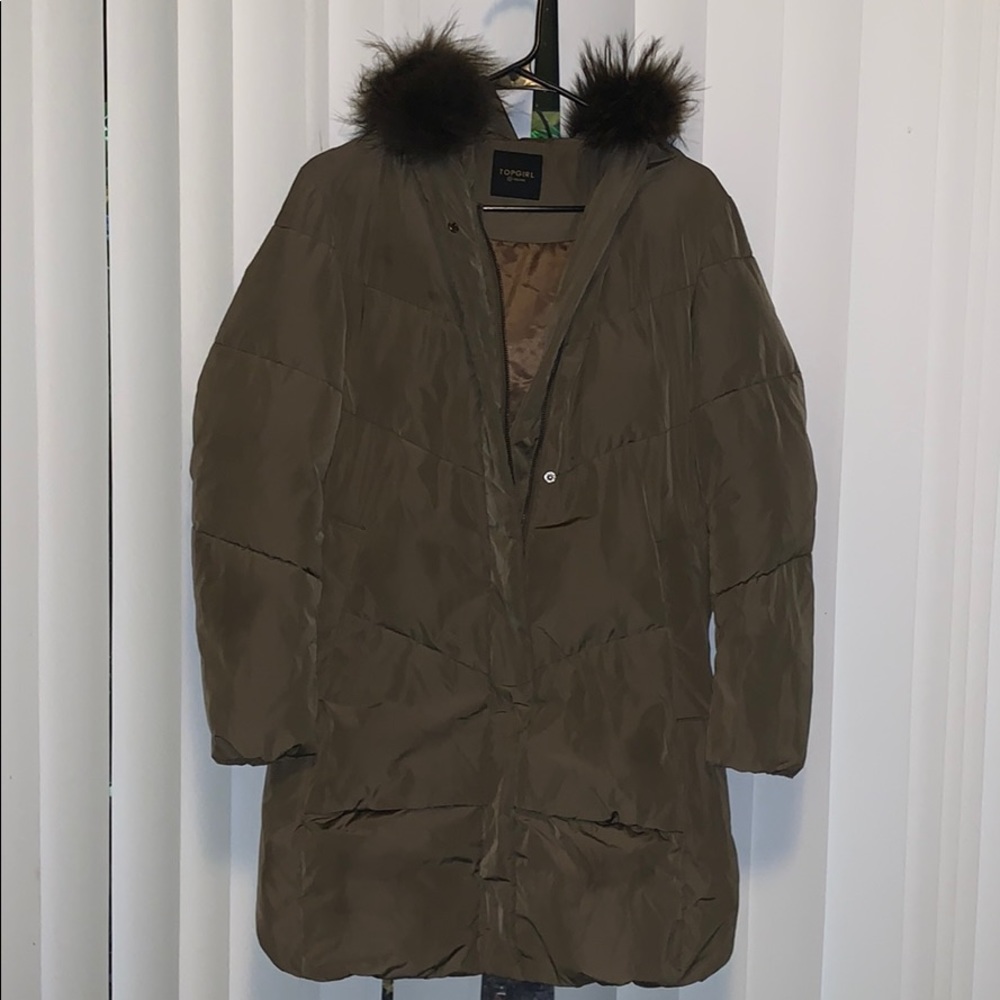 Polyester Winter Coat - image 2
